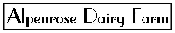alpenrose-dairy-farm-font